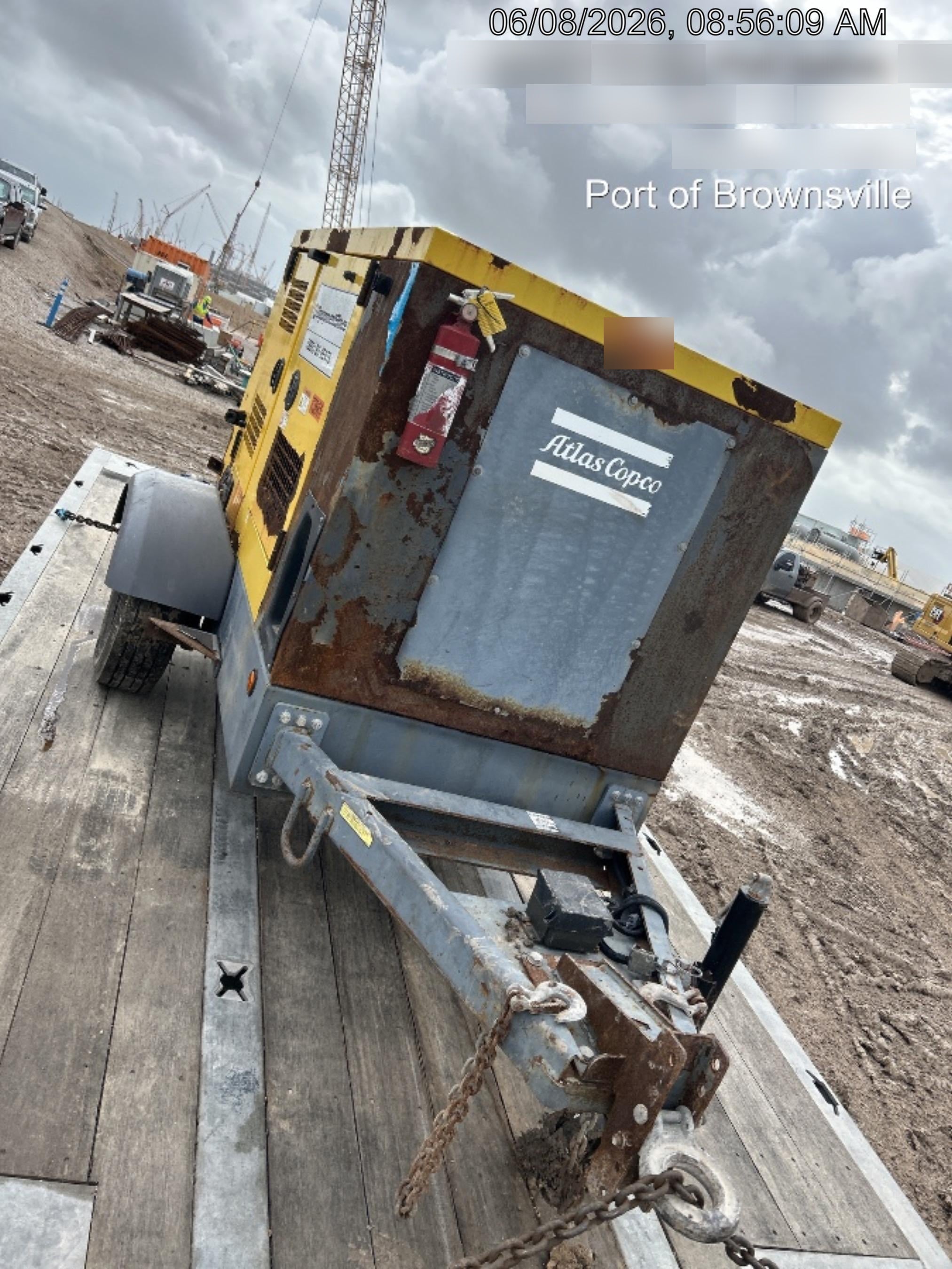 2020 ATLAS COPCO PAS 100 HF CS Enclosed