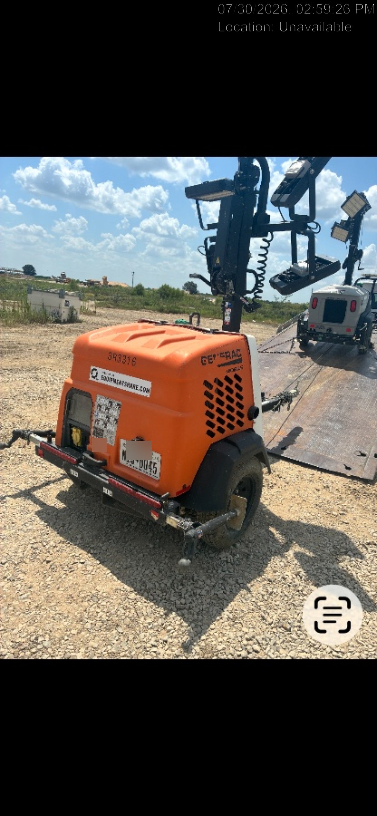 2024 Generac MLT2 Diesel, Flex Switch 120V Input, Powerzone Controller, 
(4) 320W LED Lights, 4kW Generator, 39.9 Gal Fuel Tank, 2" Ball, T3