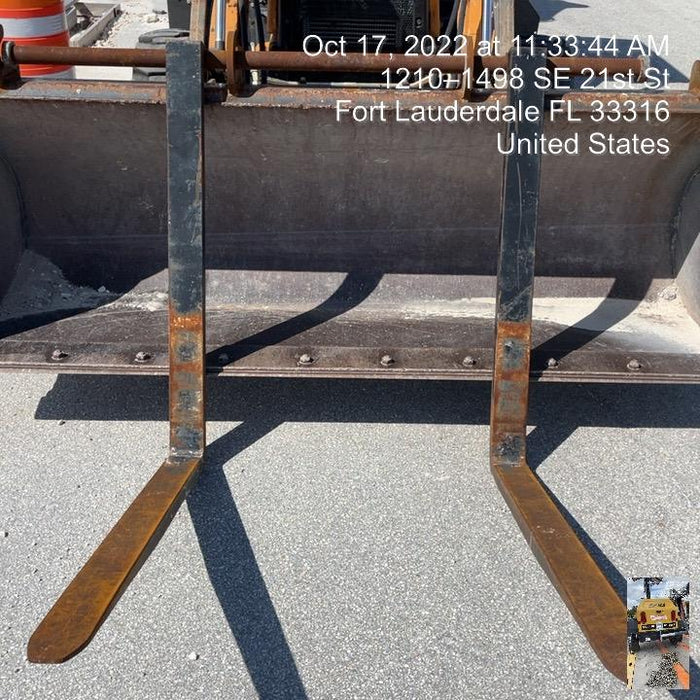 2014 WERK-BRAU 42" Forks - Backhoe