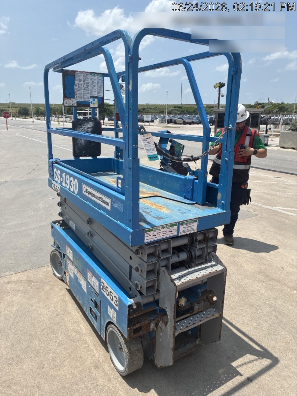 2017 Genie GS-1930 Genie GS-1930 Scissor Lift