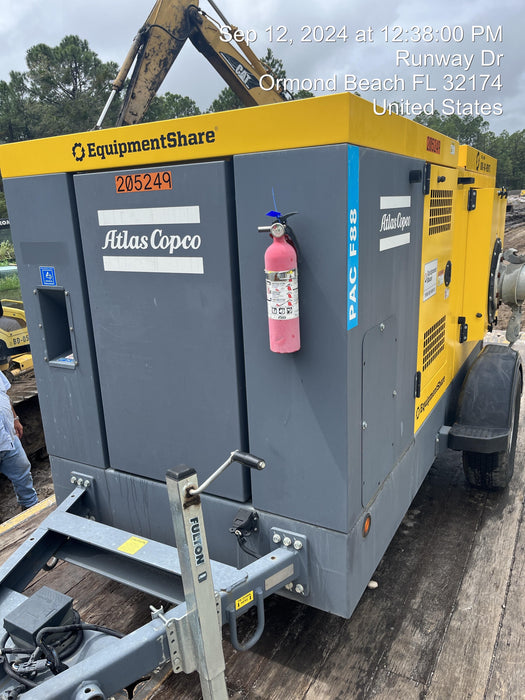 2022 ATLAS COPCO PAC F88 PD-S