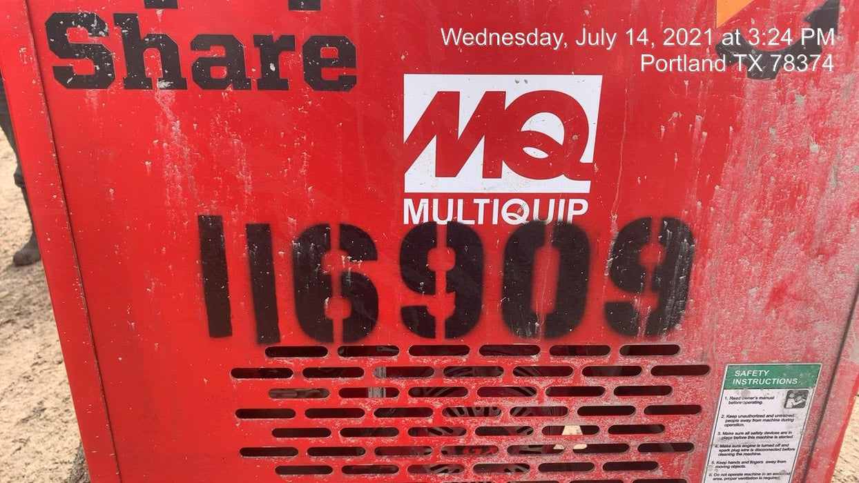 2020 MULTIQUIP MC94PH8