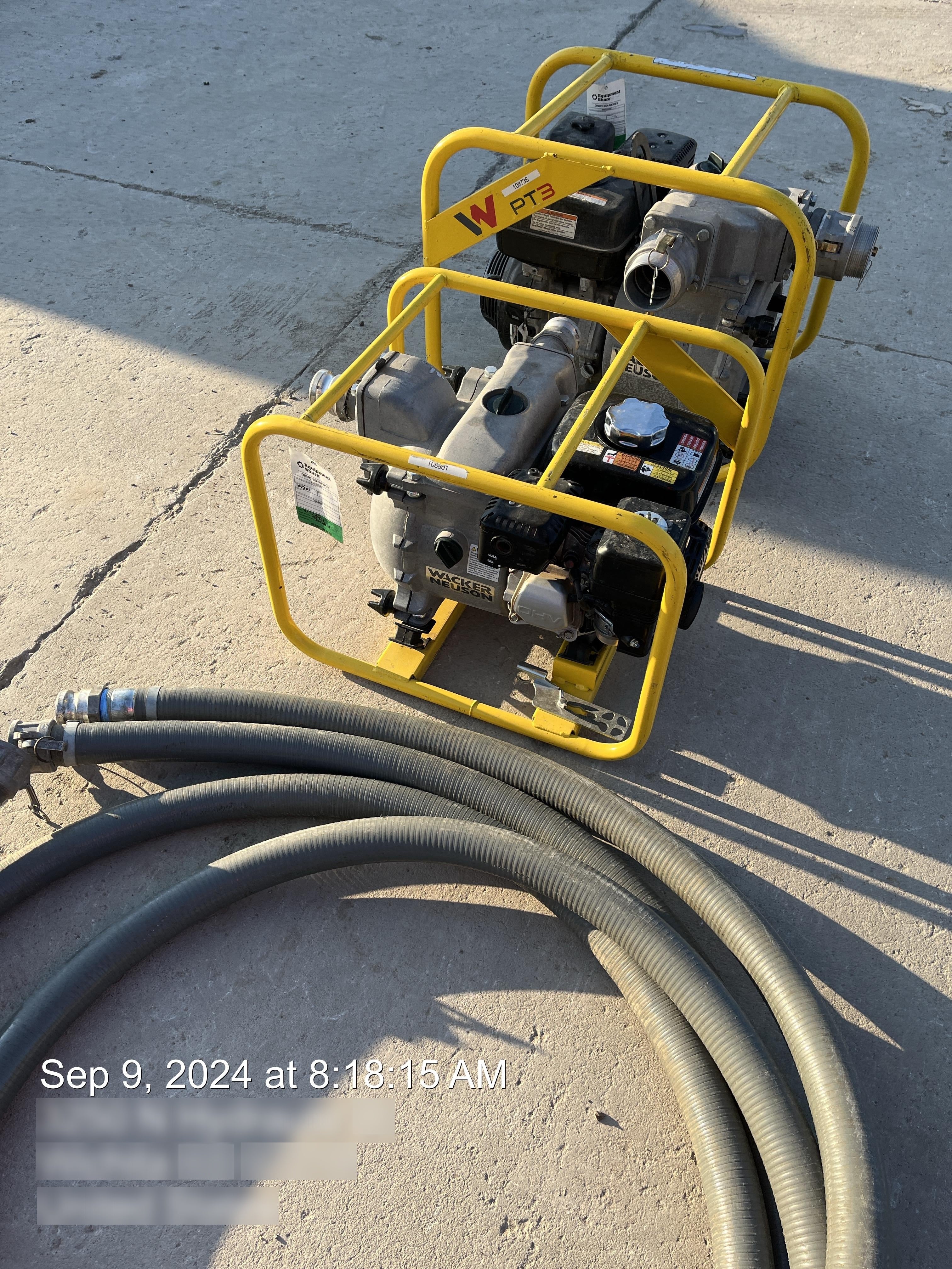 2020 WACKER NEUSON PT2A