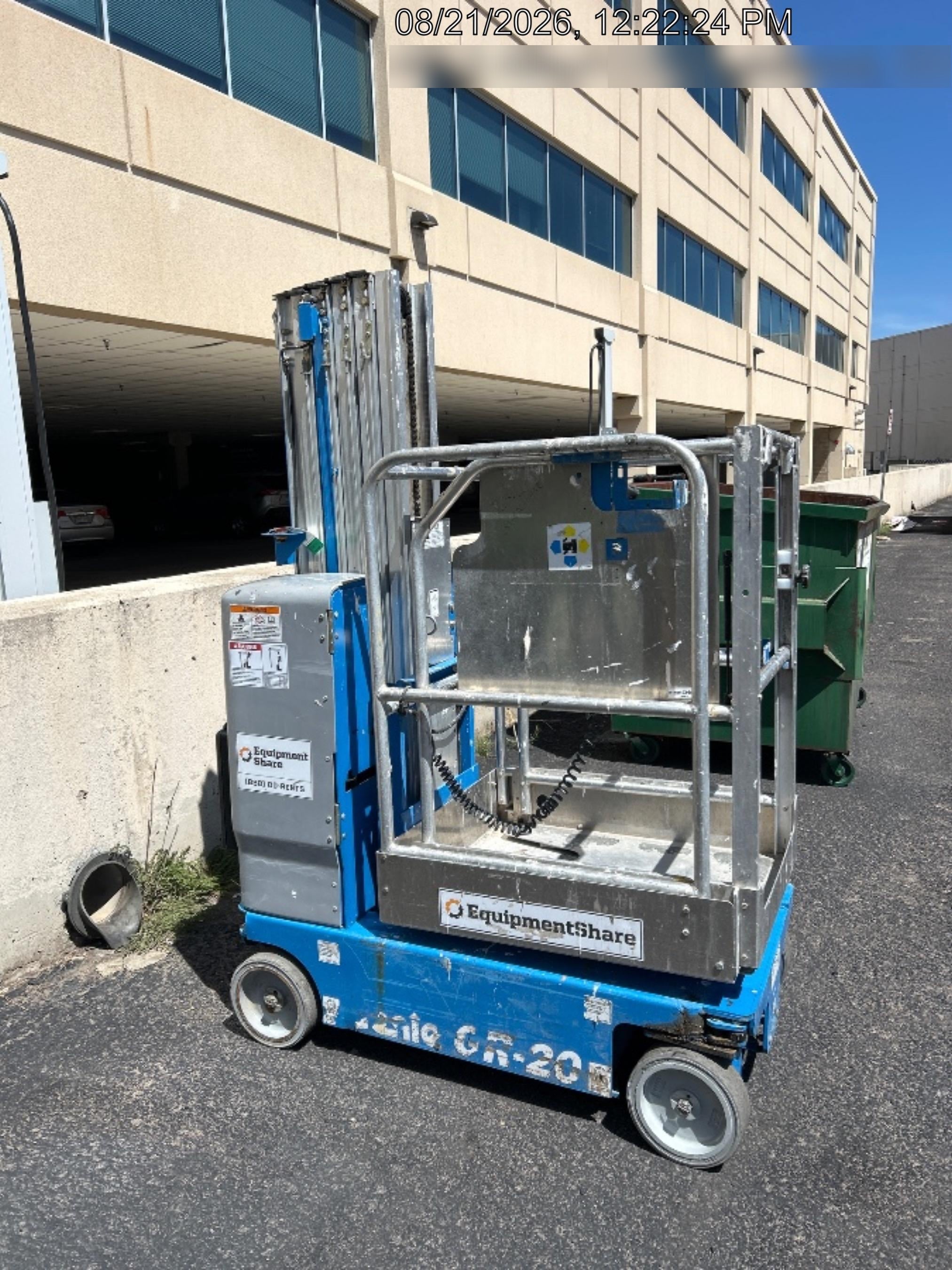 2019 GENIE GR-20