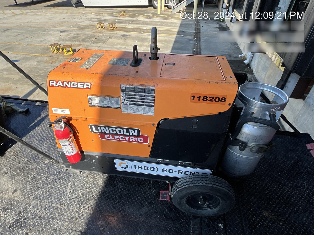 2020 Lincoln Electric Ranger 305 LPG Kohler Engine, One-Pak