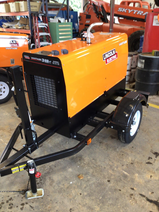 2021 Lincoln Electric Vantage 322 Vantage 322 Ready Pak 3 w/ Decals, ORANGE (includes trailer, cable rack, fender light kit) NO Telematics