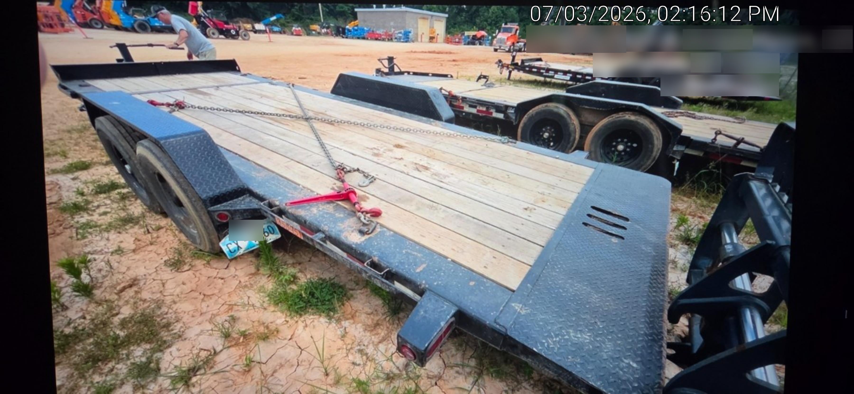 2024 LOADTRAIL Tilt-Deck Rental Trailer