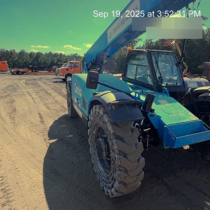 2020 Genie GTH-844 Cab/Heat/Air, Solid Tires, Work Lights, Beacon, Aux Hydraulics, Back up Alarm, Lifting Eye