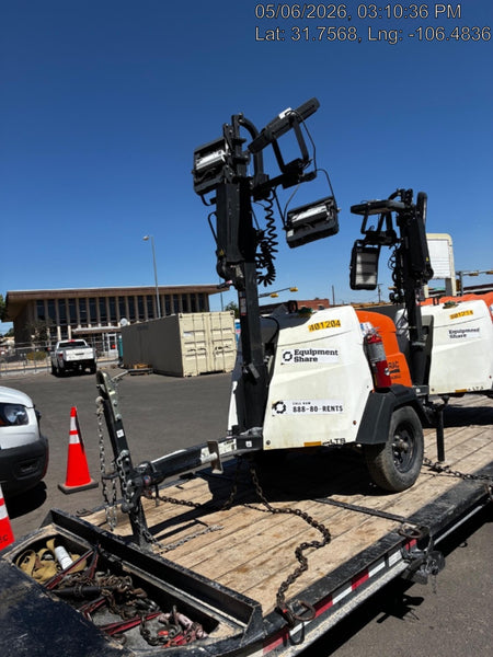 2024 Generac MLT2 Diesel, Flex Switch 120V Input, Powerzone Controller, 
(4) 320W LED Lights, 4kW Generator, 39.9 Gal Fuel Tank, 2" Ball, T3