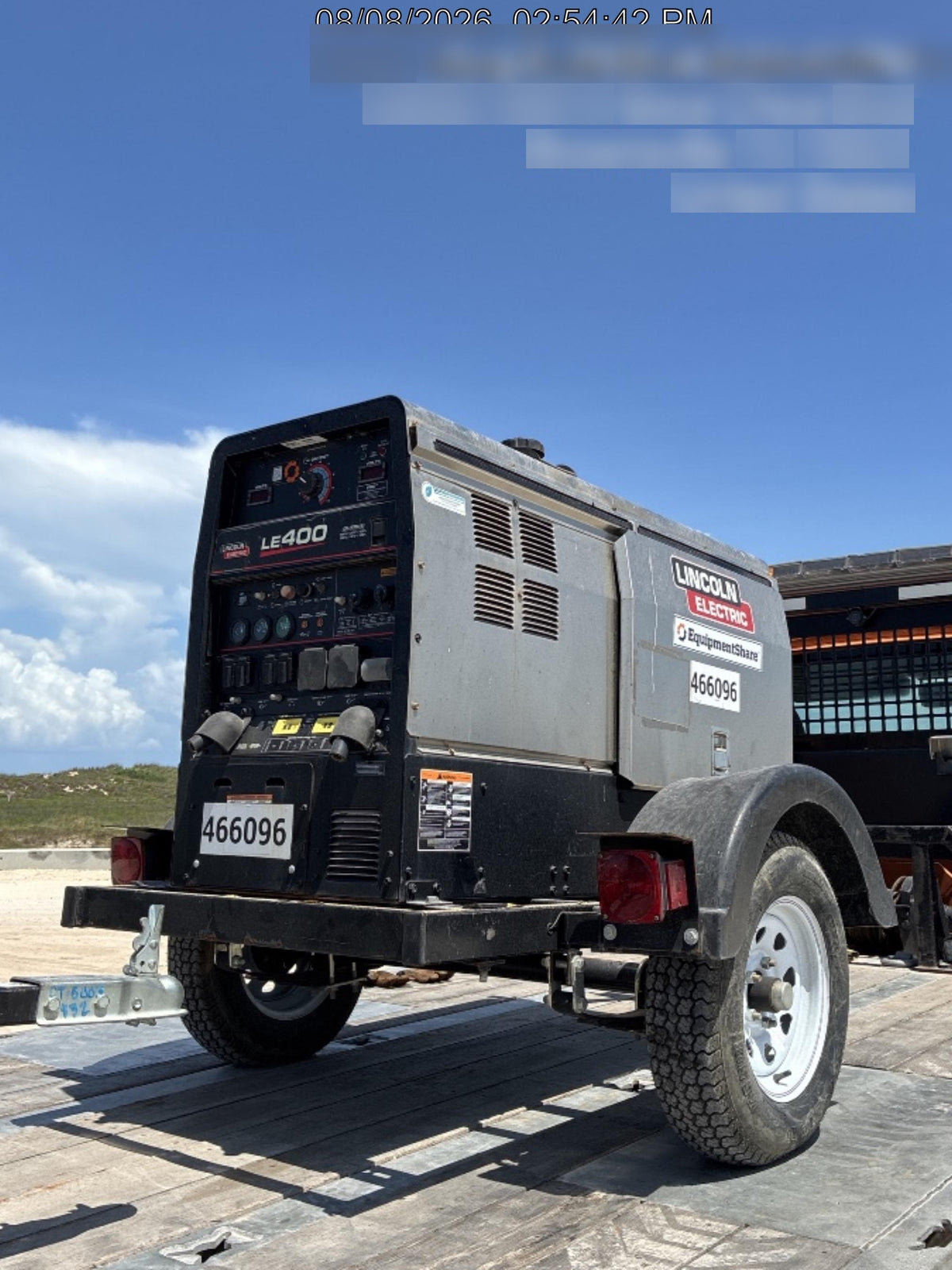 2024 Lincoln Electric LE400 Kubota V1505, Trlr, Cable Rack, Light Kit, ES Decals, T3
