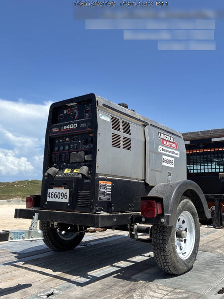 2024 Lincoln Electric LE400 Kubota V1505, Trlr, Cable Rack, Light Kit, ES Decals, T3