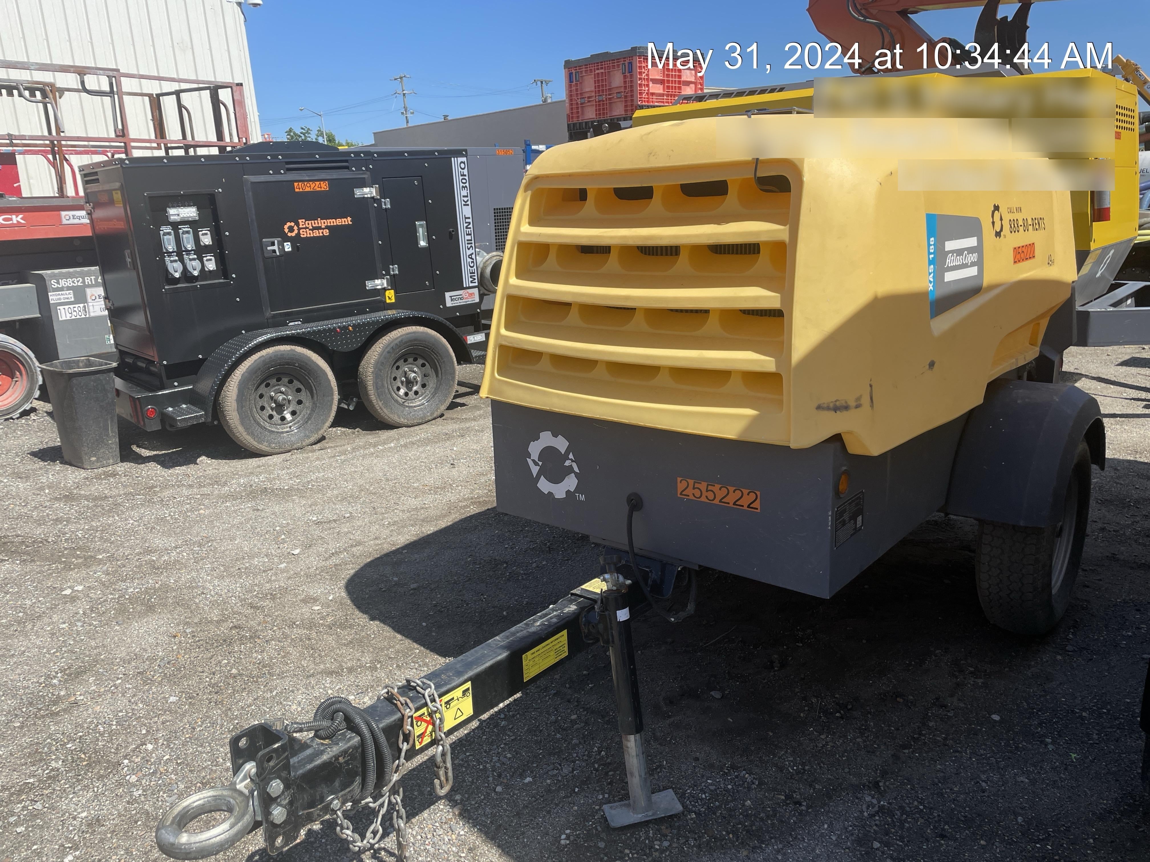 2022 ATLAS COPCO XAS188 CWK