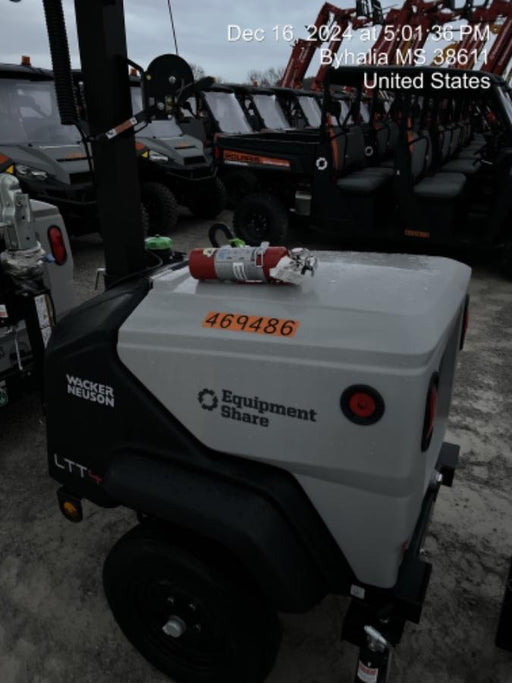 2024 Wacker Neuson LTT4 Diesel, Kohler KDW702, Deep Sea Controller, Auto Start, LED 320W, Bypass Outlet, T3