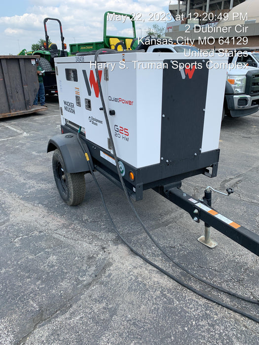 2022 WACKER NEUSON G25