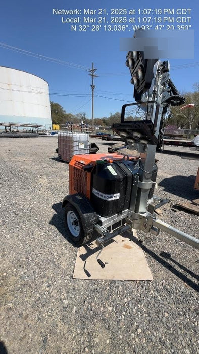 2024 Wanco WLTT-4MM4K Diesel, Deep Sea Controller, Shore Power Plug, Auto Start, (4) 350W LED Floodlights, 4kW Generator, 60 Gal Fuel Tank, 2" Ball, T3