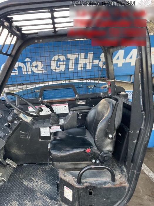 2017 Genie GTH-844 Genie GTH-844, Solid Tires, 60" carriage/forks, Open ROPS, Work Lights