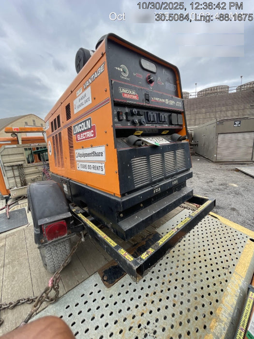 2021 Lincoln Electric Vantage 549X Ready Pak 3, ORANGE (includes trailer, cable rack, fender light kit)