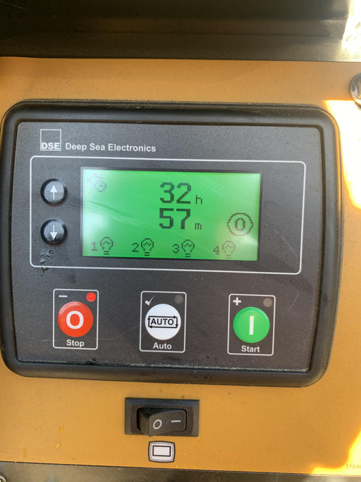 2022 Allmand NLV3GR (4) LED Light Fixture 350W, 23' Vertical Mast, 3kW Prime, Towable, Deep Sea L401, Leveling Jacks, Yanmar T4F 5.8hp