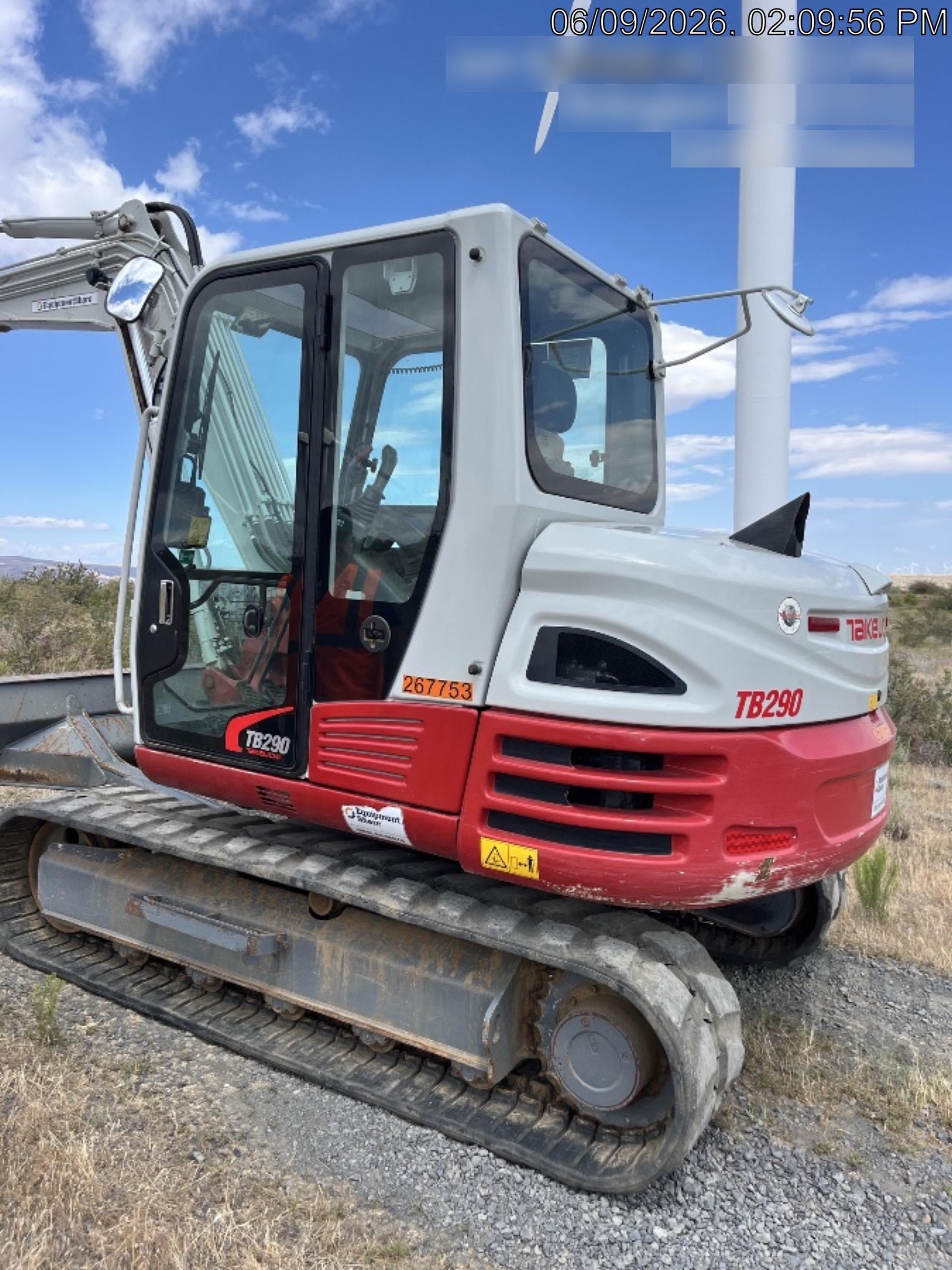 2022 TAKEUCHI TB290-CR
