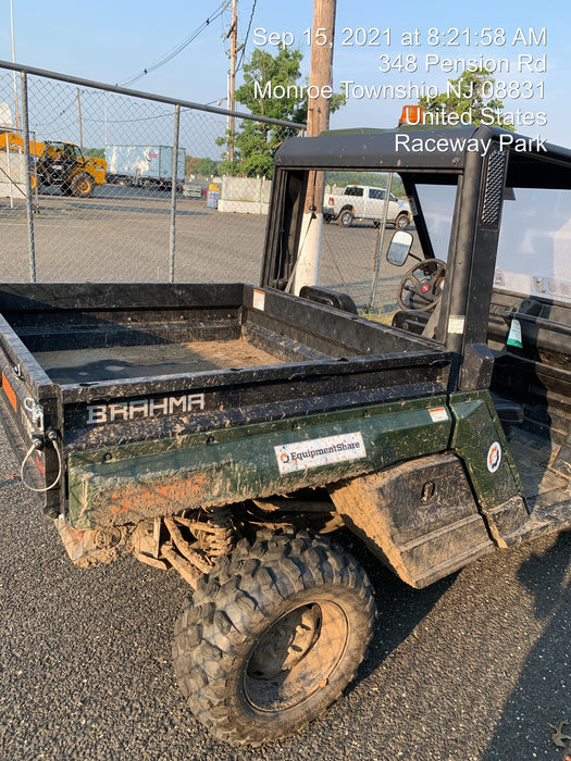 2021 Yanmar YU1000 Canopy, Steel Wheel, Poly WindShield, Beacon, Backup Alarm