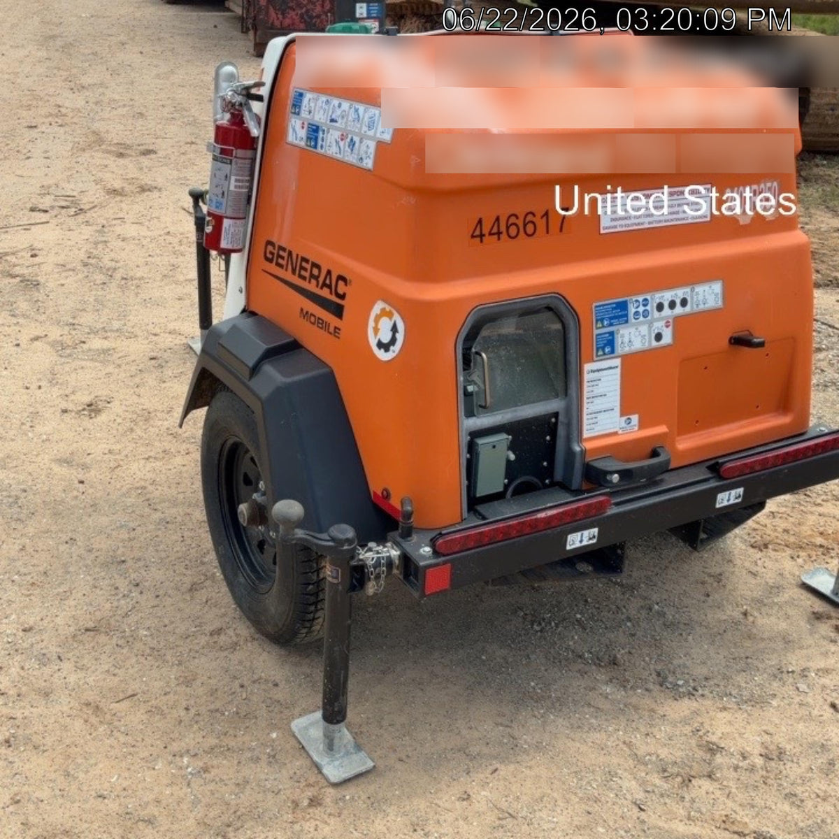 2024 Generac MLTS-4 2.4kW, Mitsu Eng, Analog, LED, Diesel.