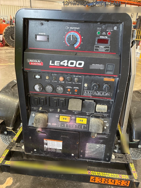 2024 Lincoln Electric LE400 Kubota V1505, Trlr, Cable Rack, Light Kit, ES Decals, T3
