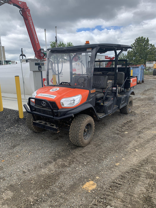 2021 Kubota RTV-X1140W-H Plastic Canopy, Windshield Acrylic Clear, LED Strobe Light, Wire Harness Kit, Back up Alarm
