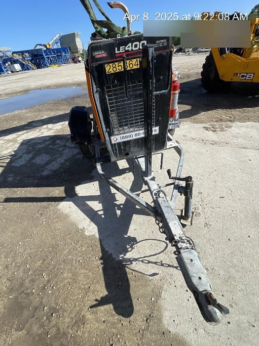 2022 Lincoln Electric LE400 Kubota V1505, Trlr, Cable Rack, Light Kit, ES Decals, T3