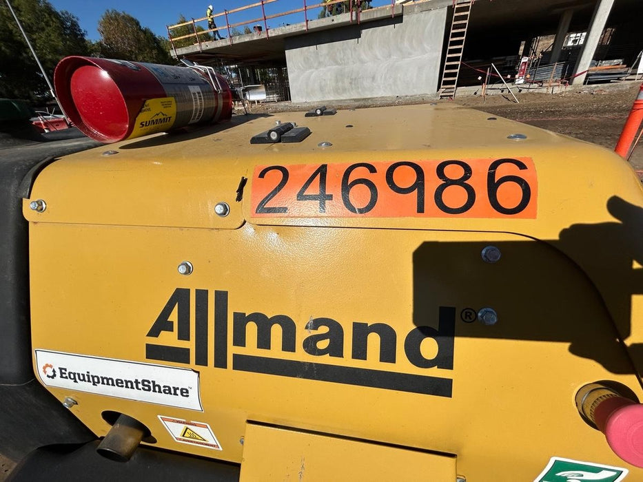 2022 Allmand NLV3GR (4) LED Light Fixture 350W, 23' Vertical Mast, 3kW Prime, Towable, ES Decals, T3