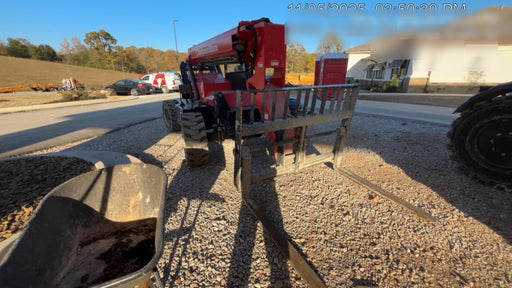 2018 Genie GTH-636 Genie GTH-636 w/Open ROPS, Work Lights, Solid Tires, RH Cab Mesh, Beacon, 48" Carriage and Forks