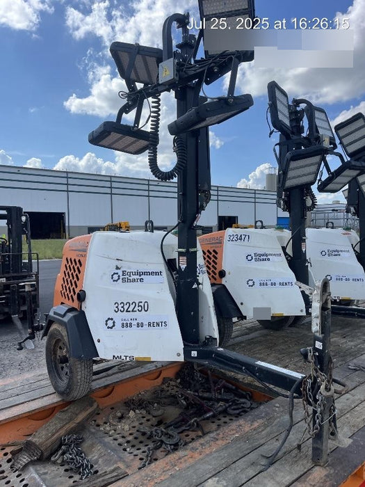 2023 Generac MLT2 Diesel, Flex Switch 120V Input, Powerzone Controller, (4) 320W LED Lights, 4kW Generator, 39.9 Gal Fuel Tank, 2" Ball, T3