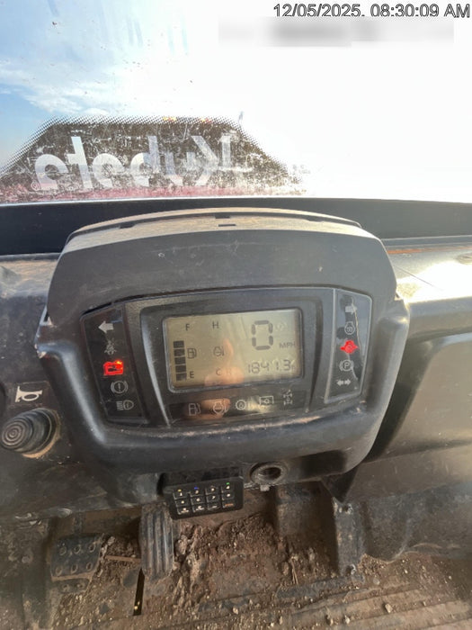 2021 Kubota RTV-X1140W-H Plastic Canopy, Windshield Acrylic Clear, LED Strobe Light, Wire Harness Kit, Back up Alarm