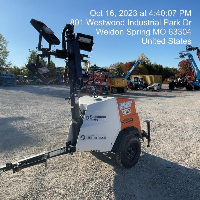 2023 Generac MLT2 Diesel, Flex Switch 120V Input, Powerzone Controller, (4) 320W LED Lights, 4kW Generator, 39.9 Gal Fuel Tank, 2" Ball, T3