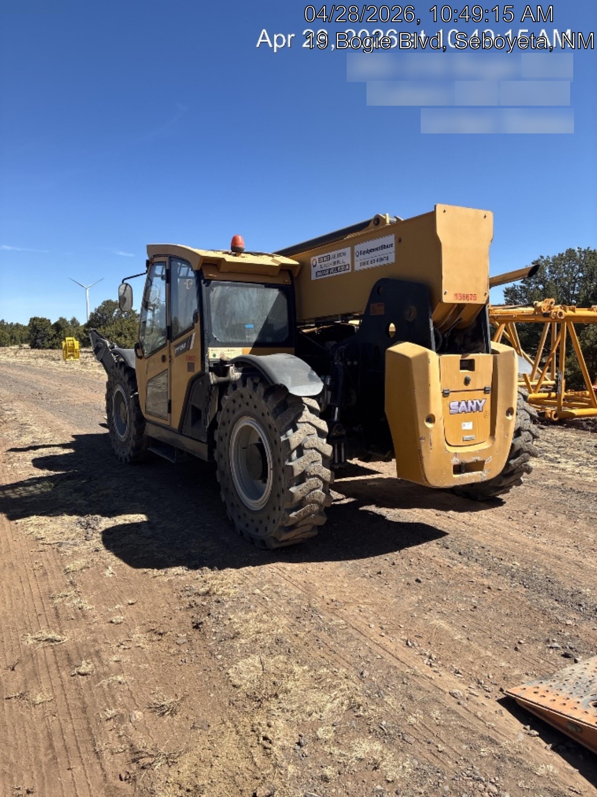 2021 SANY STH1056