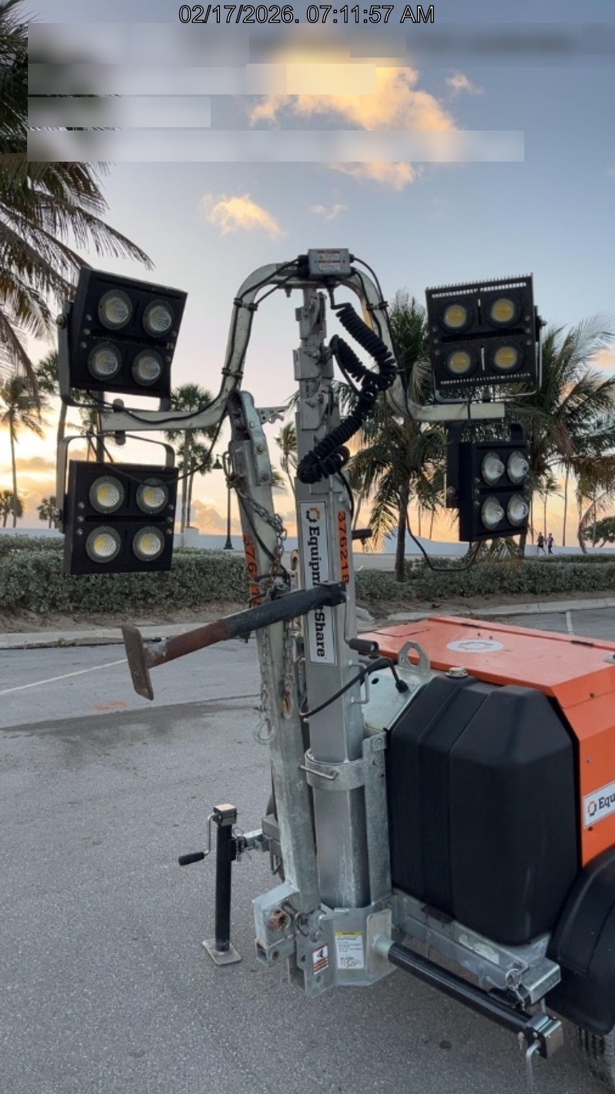 2023 Wanco WLTT-4MM4K Diesel, Deep Sea Controller, Shore Power Plug, Auto Start, (4) 350W LED Floodlights, 4kW Generator, 60 Gal Fuel Tank, 2" Ball, T3