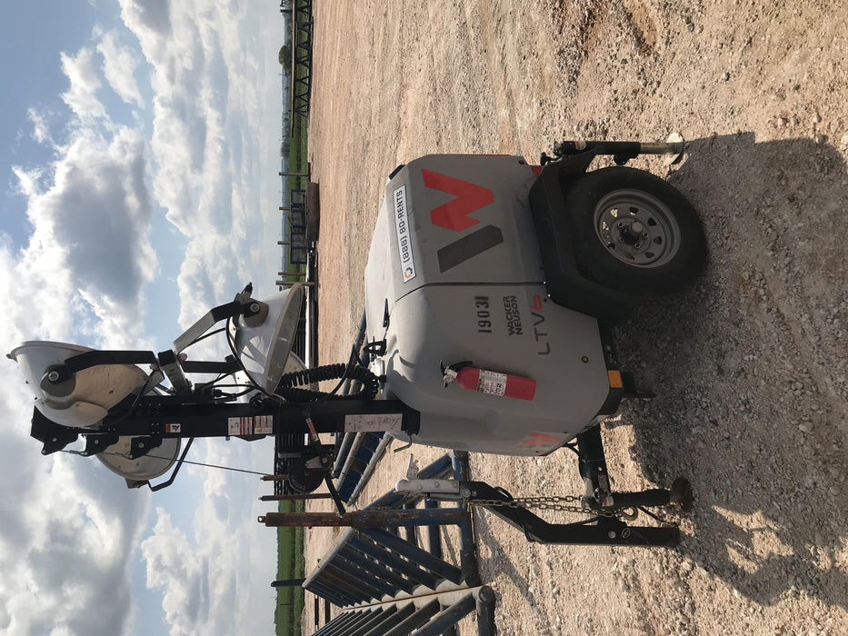 2018 Wacker Neuson LTV6L-MH Wacker Neuson LTV6L Mobile Light Tower w/Fuel Level Sensor Installed