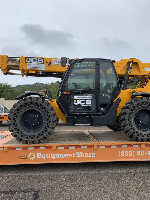 2020 JCB 509-42 Cab/Heat/Air, Solid Tires, Work Lights, Beacon, Aux Hydraulics, Back up Alarm, Lifting Eye, ES Decals