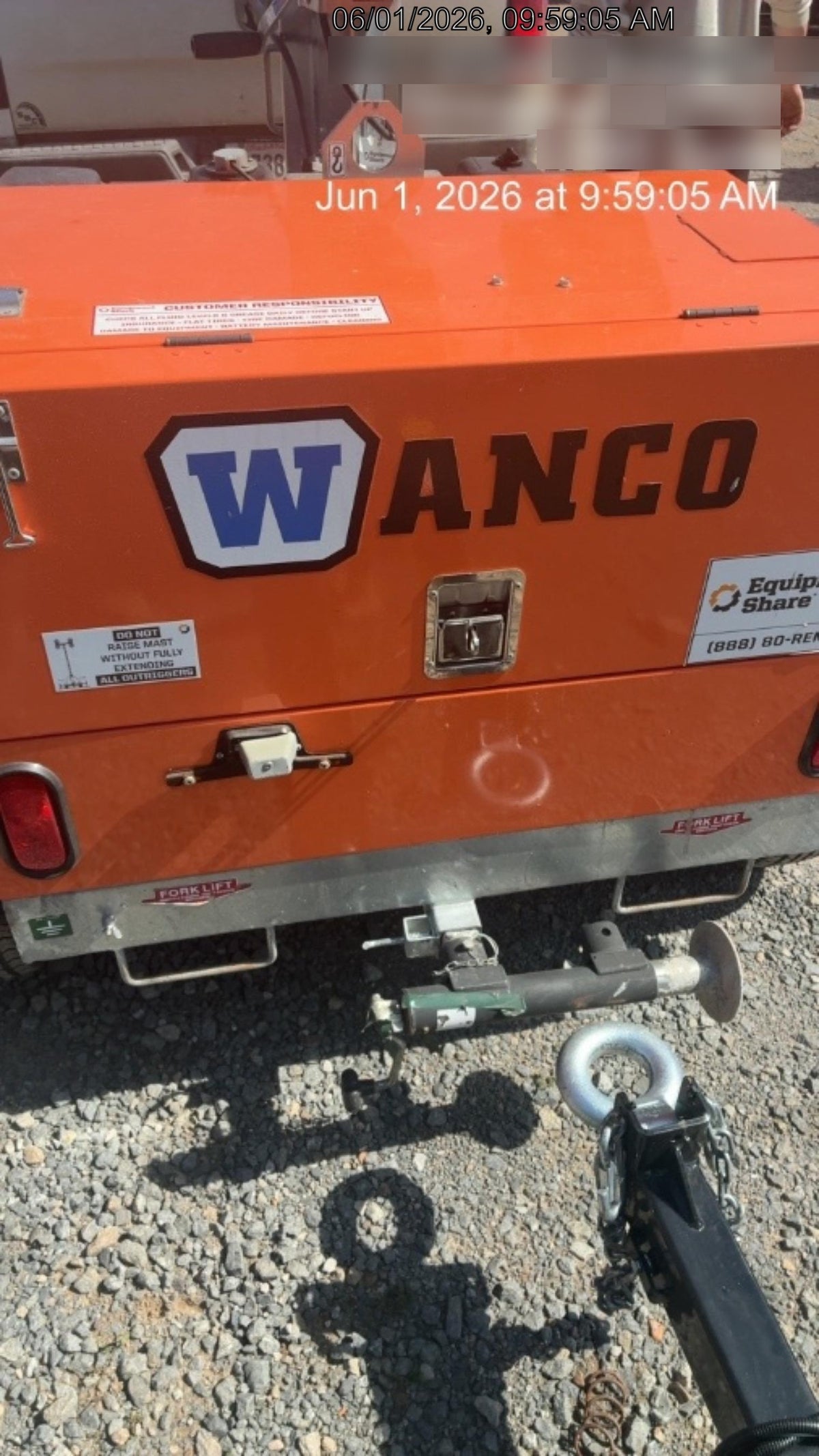 2024 Wanco WLTT-4MM4K Diesel, Deep Sea Controller, Shore Power Plug, Auto Start, (4) 350W LED Floodlights, 4kW Generator, 60 Gal Fuel Tank, 2" Ball, T3