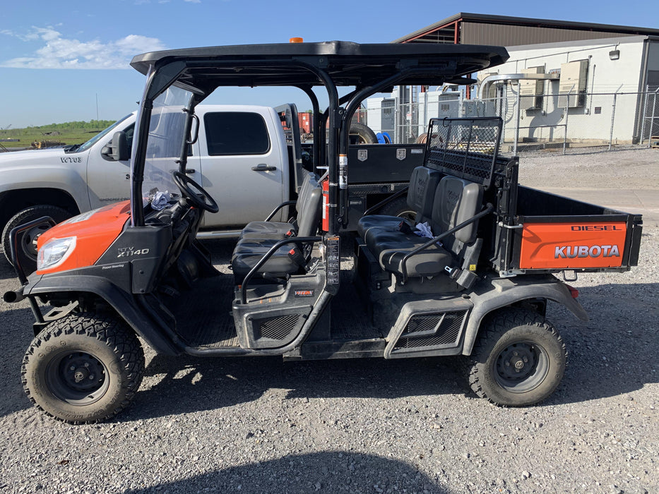 2020 Kubota RTV-X1140W-H 4wd Utility Cart, 4 Seat, Diesel, LED Strobe, Windshield Tempered Glass, Plastic Canopy, Wire Harness Kit, Backup Alarm