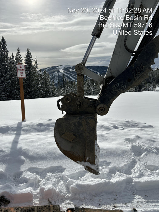 2024 TAG MANUFACTURING 24" Ditching Bucket, Mini Excavator