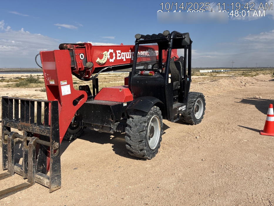 2019 Manitou MTA6034 Canopy, LED Work Lights, Solid Tires, Beacon, Auxiliary Hydraulics 48" Carriage and 48" Forks