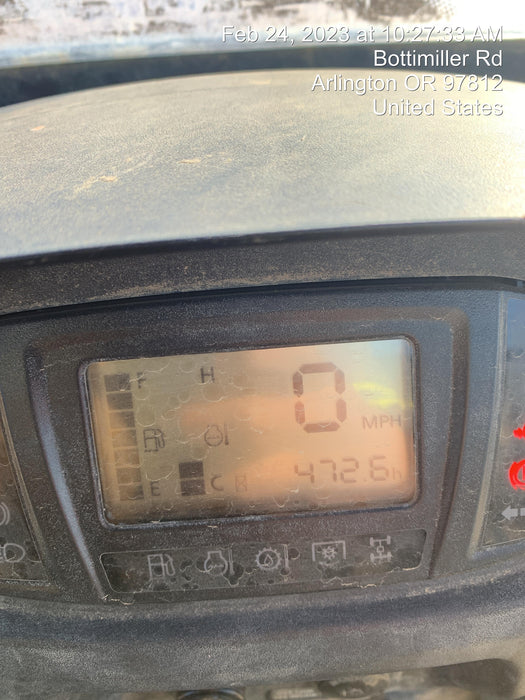 2021 Kubota RTV-X1140W-H Plastic Canopy, Windshield Acrylic Clear, LED Strobe Light, Wire Harness Kit, Back up Alarm