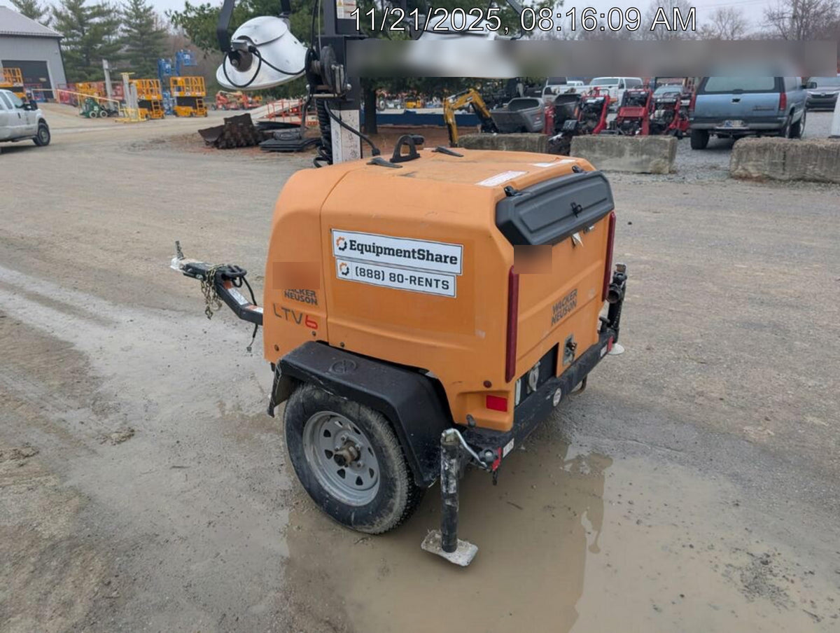Wacker Neuson LTV6K-MH Ball 2/Pintle 2.5 Combo Hitch Kubota Cold Weather D1X05 Kubota Engine Block Heater D1X05 Telematics EQ SH Kubota