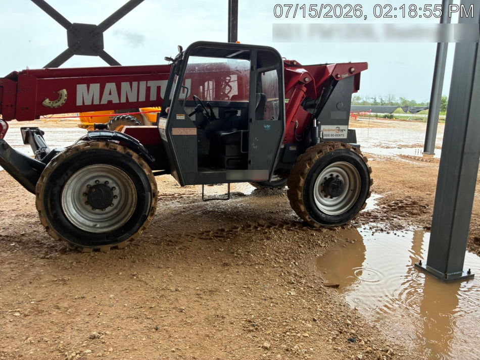 2018 Manitou MTA10055 MTA10055 - 74 HP T4, Canopy, Worklights/Strobe, Beacon, 66" Carriage, 60" Forks, Solid Tires, Lift Hook, Aux Hydraulics