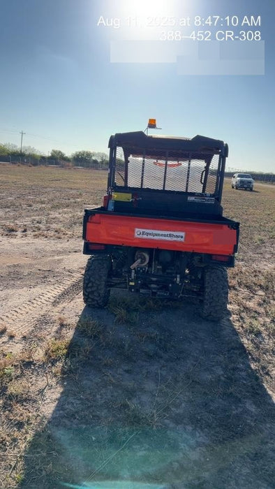 2019 Kubota RTV-XG850WL-H 4wd Utility Cart, Gas, 2 Seat, LED Strobe, Windshield Tempered Glass, Plastic Canopy, Wire Harness Kit, Backup Alarm