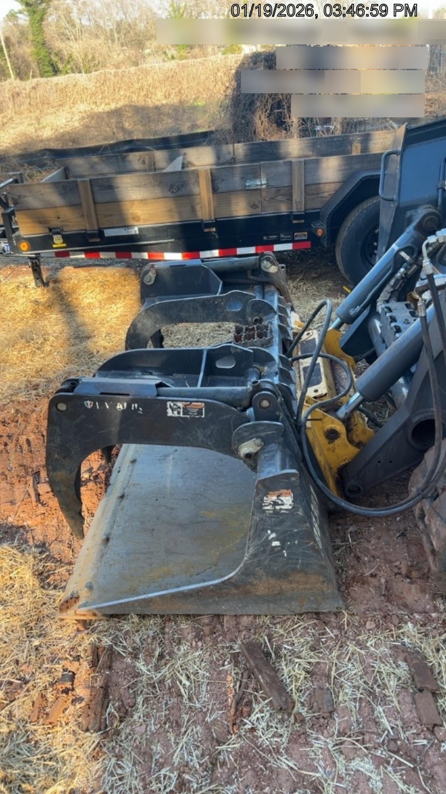 2020 PALADIN 76" Scrap Grapple Bucket - Paladin