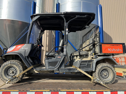 2022 Kubota RTV-X1140W-H Plastic Canopy, Windshield Acrylic Clear, LED Strobe Light, Wire Harness Kit, Back up Alarm