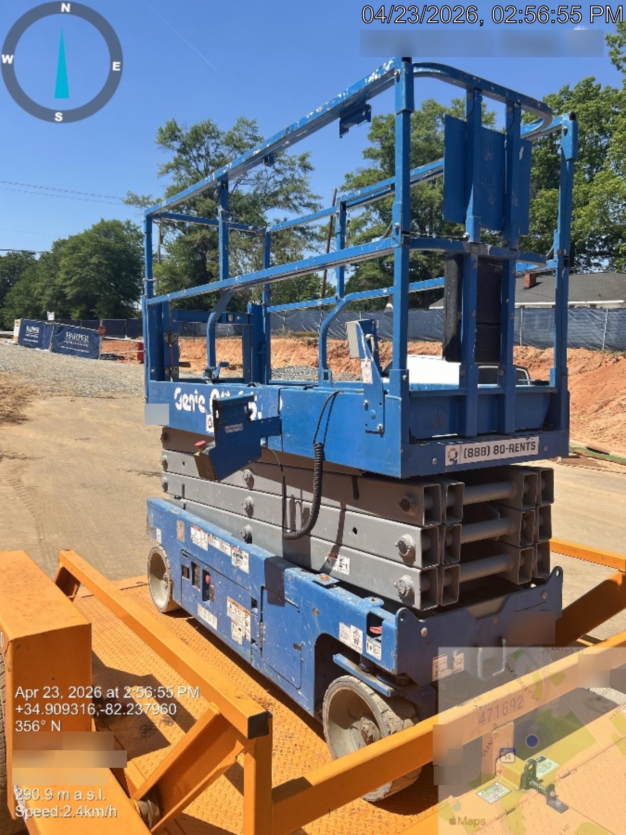 2018 Genie GS-2632 Genie GS-2632 w/Fixed Rail, Chain Entry