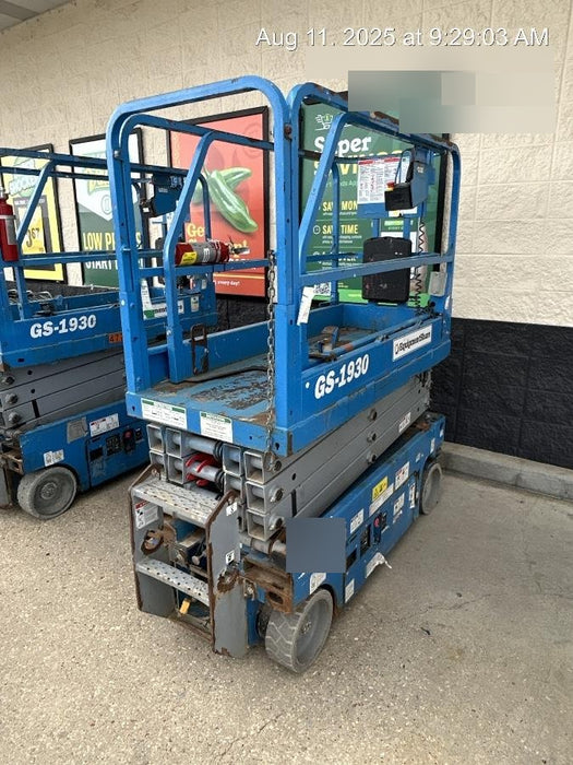 2019 Genie GS-1930 Fixed Rails with Chain Entry