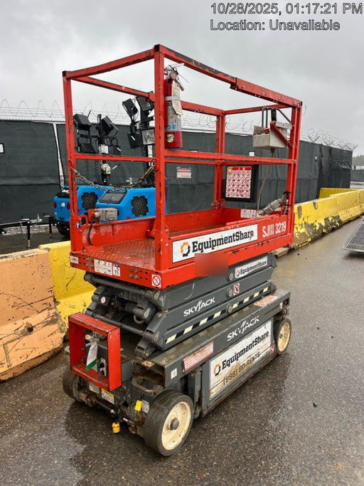 2019 Skyjack SJIII-3219 Standard Options, Trojan Batteries